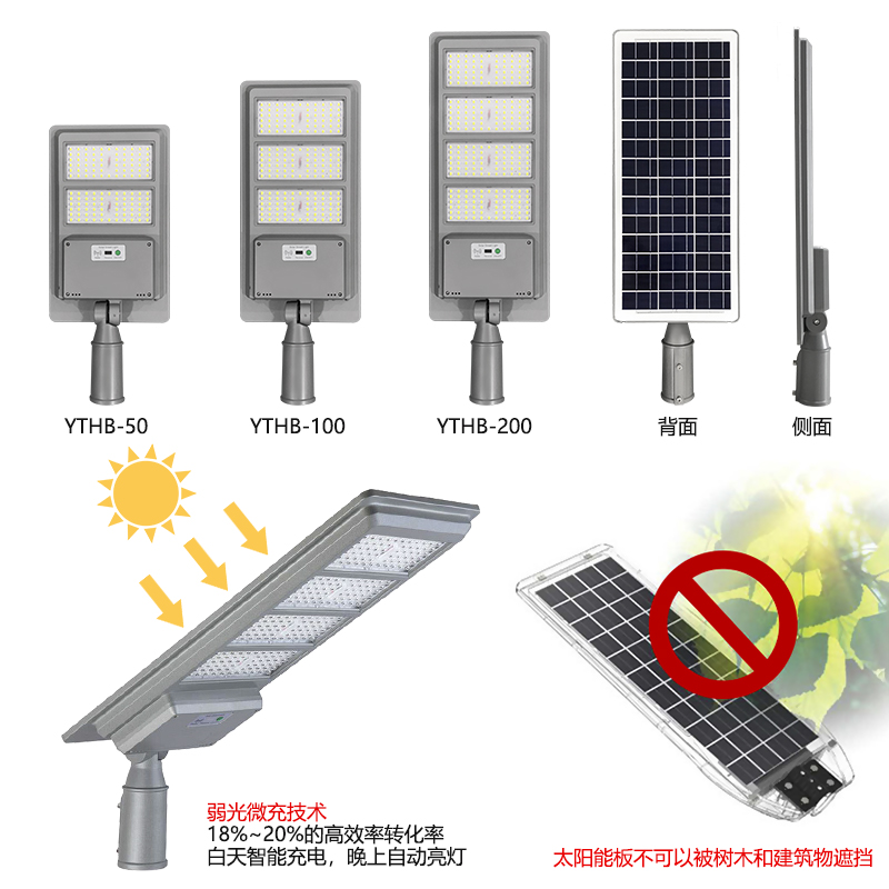 太陽能一體化路燈-YTHB(圖2)